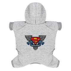 Collar Комбінезон для собак WAUDOG Clothes малюнок "Супермен, правда, справедливість", софтшелл, S32, B 42-47 см, С 28-33 см