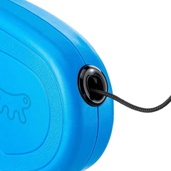Повідець-рулетка для собак Ferplast Flippy One Cord S до 8 кг блакитний шнур 3 метри 75092025