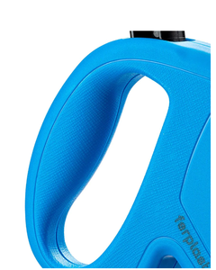 Повідець-рулетка для собак Ferplast Flippy One Cord S до 8 кг блакитний шнур 3 метри 75092025