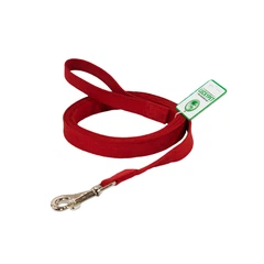 Повідець брезентовий Lucky Pet шитий Червоний, 2.5 см/ 500 см