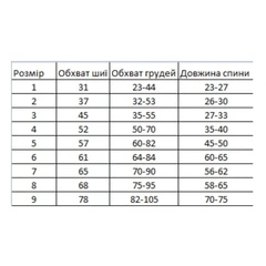 Утеплений комбінезон для собак Diego snow sintepon print M Бірюзовий - 8-розмір