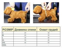 Без бренду Сарафан для собак світло зелений L