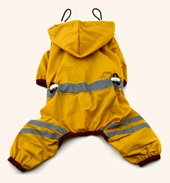 Комбінезон дощовик для собак Pet Style "Professional" Жовтий S