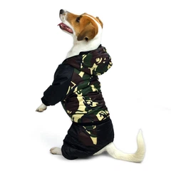 DogBaby Комбінезон для собак Dog Baby Military XXL Black