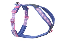 Non stop dogwear Шлейка для собак Line harness 5.0 RP signature edition Non-stop dogwear Фіолетовий/Рожевий 1