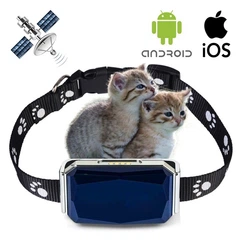 Без бренду GPS трекер нашийник для собак та кішок Tracker G06