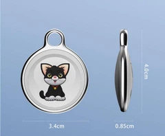 Без бренду Вluетоотн-трекер для котів Findmy Tag Cat (мікро, 9 грамів, IP65)