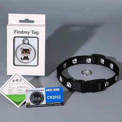 Без бренду Вluетоотн-трекер для котів Findmy Tag Cat (мікро, 9 грамів, IP65)