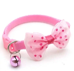 Xtep Нашийник з дзвіночком "для котів та собак" Pink 19-32 см