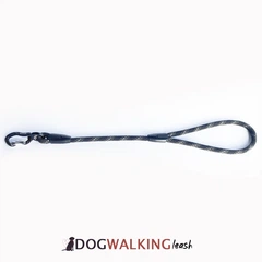 Без бренда Повідець воділка для собак Dog Walking PRO 50 см 9 мм хакі