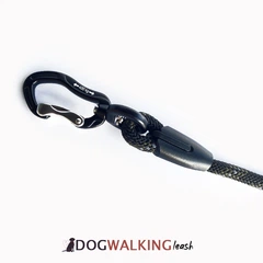 Без бренда Повідець воділка для собак Dog Walking PRO 50 см 9 мм хакі