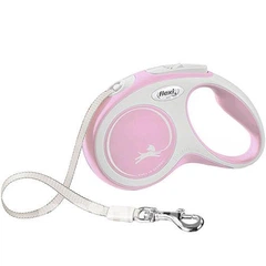 Рулетка-повідець Flexi New Comfort М стрічка 5м/25кг рожевий