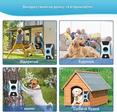 Без бренда Ультразвуковий антигавкітний пристрій WARDBES Black (R4133130820250)
