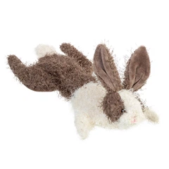Іграшка для собак GiGwi Plush Заєць, шкурка з пискавкою, текстиль, 47 см (75353)