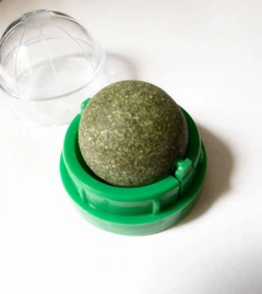 Без бренду Іграшка кулька лизун для кота Котяча м'ята Green