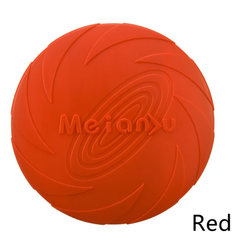 Derby Літаюча тарілка-фризбі для собак TPR Dog Frisbee, 1 шт., Medium red
