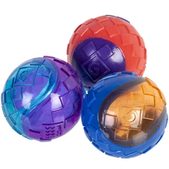 Іграшка для собак GiGwi Ball Три м'ячі з пищалкою, гума, 5 см (2323)