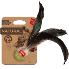 Іграшка для котів WAUCAT Fun Natural Неваляйка, 15 см (6232)