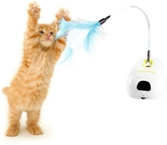 Без бренда Розумна інтерактивна іграшка для котів і кішок Smart Interactive Cat Toy AFP3218 "Паличка, що стрибає"