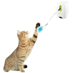 Без бренда Розумна інтерактивна іграшка для котів і кішок Smart Interactive Cat Toy AFP3218 "Паличка, що стрибає"