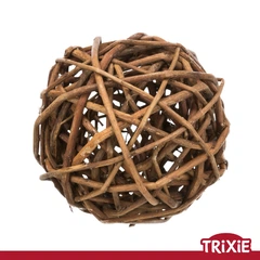 Іграшка Trixie 61942 для гризунів Плетена куля 10 см (TX-61942) 4011905619422