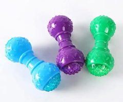 Іграшка, що світиться для собак Bonny Flash dumbbell balls зі звуком, Фіолетовий