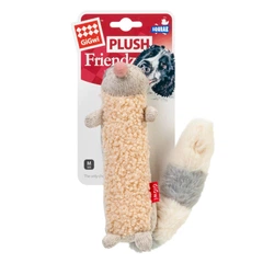 Іграшка для собак GiGwi Plush Friendz Єнот з пищалкою 17 см (25881156)
