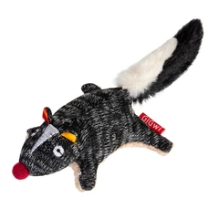 GiGwi Plush - Іграшка для собак Скунс з пищалкою, 9 см