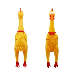 Clefers Резиновая Курица Игрушка для Средних и Больших Собак 28 см (5001477)