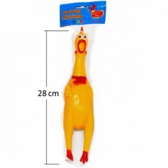 Clefers Резиновая Курица Игрушка для Средних и Больших Собак 28 см (5001477)