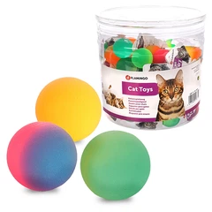 Іграшка для кішок, м\'яч стрибунець, латекс Flamingo Bounce Ball (503828)
