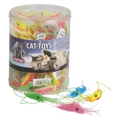 Іграшка для котів креветка Flamingo Plastic Shrimp (502074)