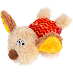 Іграшка для собак GiGwi Plush Собачка з пискавкою 13 см (75304)