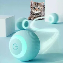 Без бренда М'яч іграшка CatToy 1 інтерактивний з моторчиком та підсвічуванням для кішок
