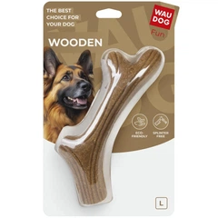 Іграшка для собак Ріг жувальний WAUDOG Fun Wooden, дерево, полімер, розмір L (6257)