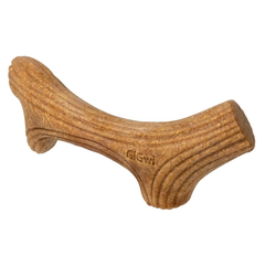 Іграшка для собак Ріг жувальний GiGwi Wooden Antler, дерево, полімер, S