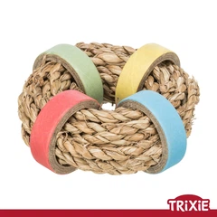 Кільце-іграшка для гризунів Trixie 61826 з водоростей, 8см (TX-61826)