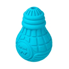 Іграшка для собак GiGwi Bulb Rubber Лампочка гумова, гума, S, блакитна (2336)