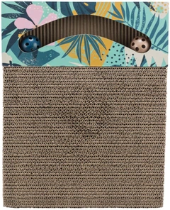 Дряпка картонна з м'ячиками та м'ятою Trixie 38*5*30 см