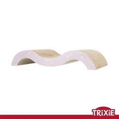 Дряпка для кошенят Trixie 48012 Wave Junior з котячою м'ятою картон світло-бузкова/м'ятна 38х7х18 см (TX-48012) 4011905480121