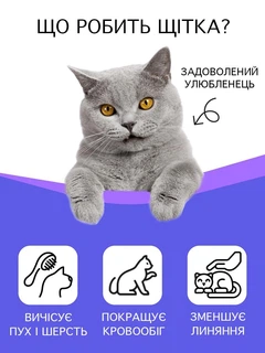 Без бренда Щітка масажна для котів та кішок кутова на стіну VMHouse чесалка пуходерка настінна на кут грумер масажер для кота фурмінатор рожевий (0053-0004)