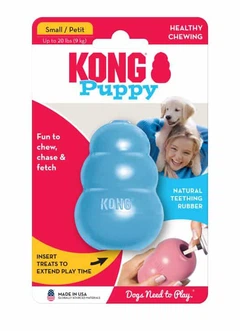 Іграшка KONG Puppy груша-годівниця для цуценят малих порід, S