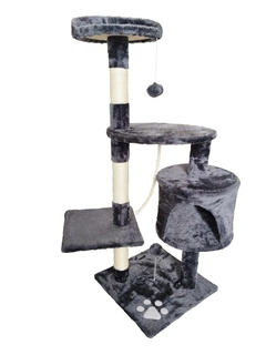 Кігтедралка, будиночок, дряпка для кішок AVKO CatTree 1049 Grey