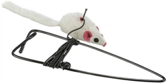 Іграшка для котів Trixie Миша на резинці 8см х 190см (TX-4065)