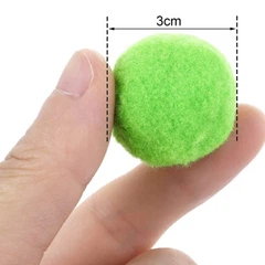 Іграшка для кошенят Різнокольорові помпони 10 шт 3 см CAPSBOARD POM POMS (400009)