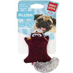 Іграшка для собак WAUDOG Fun Plush Білка, трикотаж, 9 см (6262)