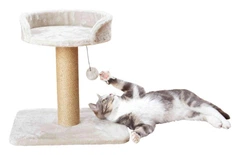 Кігтеточка для котів з лежанкою Trixie Cat Tree Mica 46 см світло-сіра