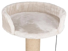 Кігтеточка для котів з лежанкою Trixie Cat Tree Mica 46 см світло-сіра