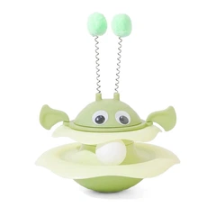 Іграшка Taotaopets 014435 Green для кота інтелектуальна Неваляшка