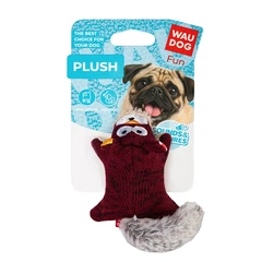 Іграшка для собак WAUDOG Fun Plush Білка, трикотаж, Ш 4 см, Дл 9 см, S